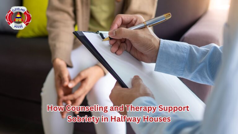 How Counseling and Therapy Support Sobriety in Halfway Houses